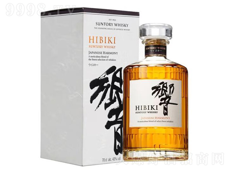 三得利响和风醇韵响牌乡音威士忌700ml